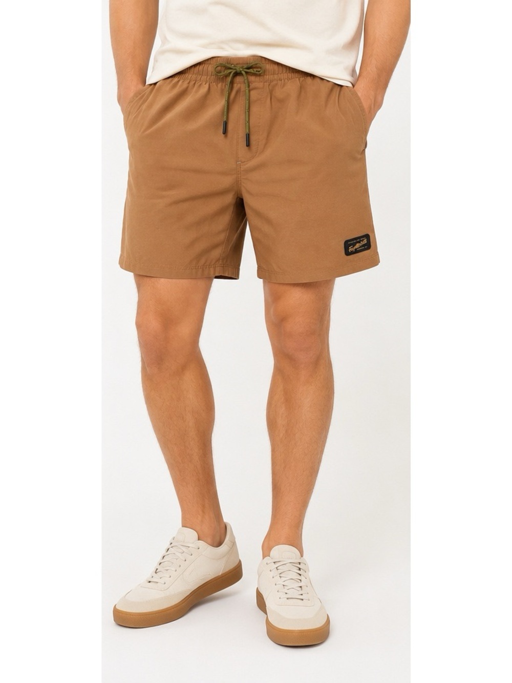NWT Fayettechill Cabana Shorts Toasted Coconut Brown (Medium)